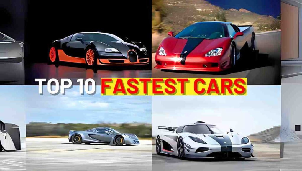 Top 10 fastest car in the world