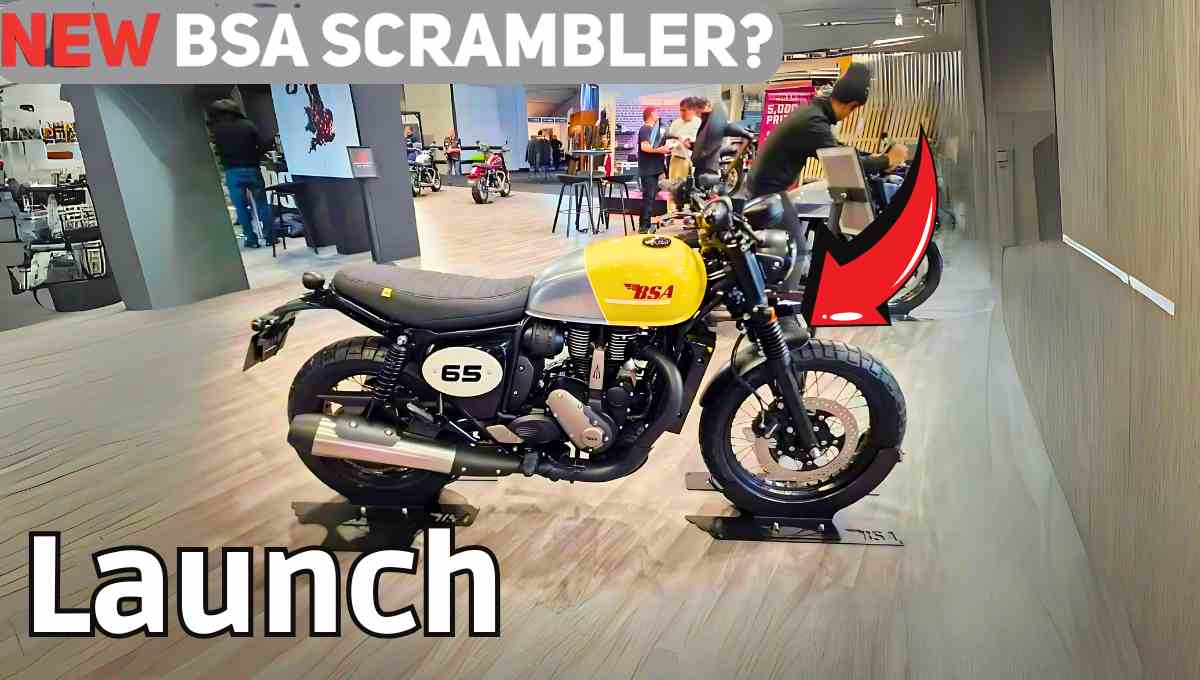 New BSA B65 Scrambler